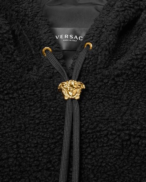 hooded mens versace|versace patch embroidery hoodie.